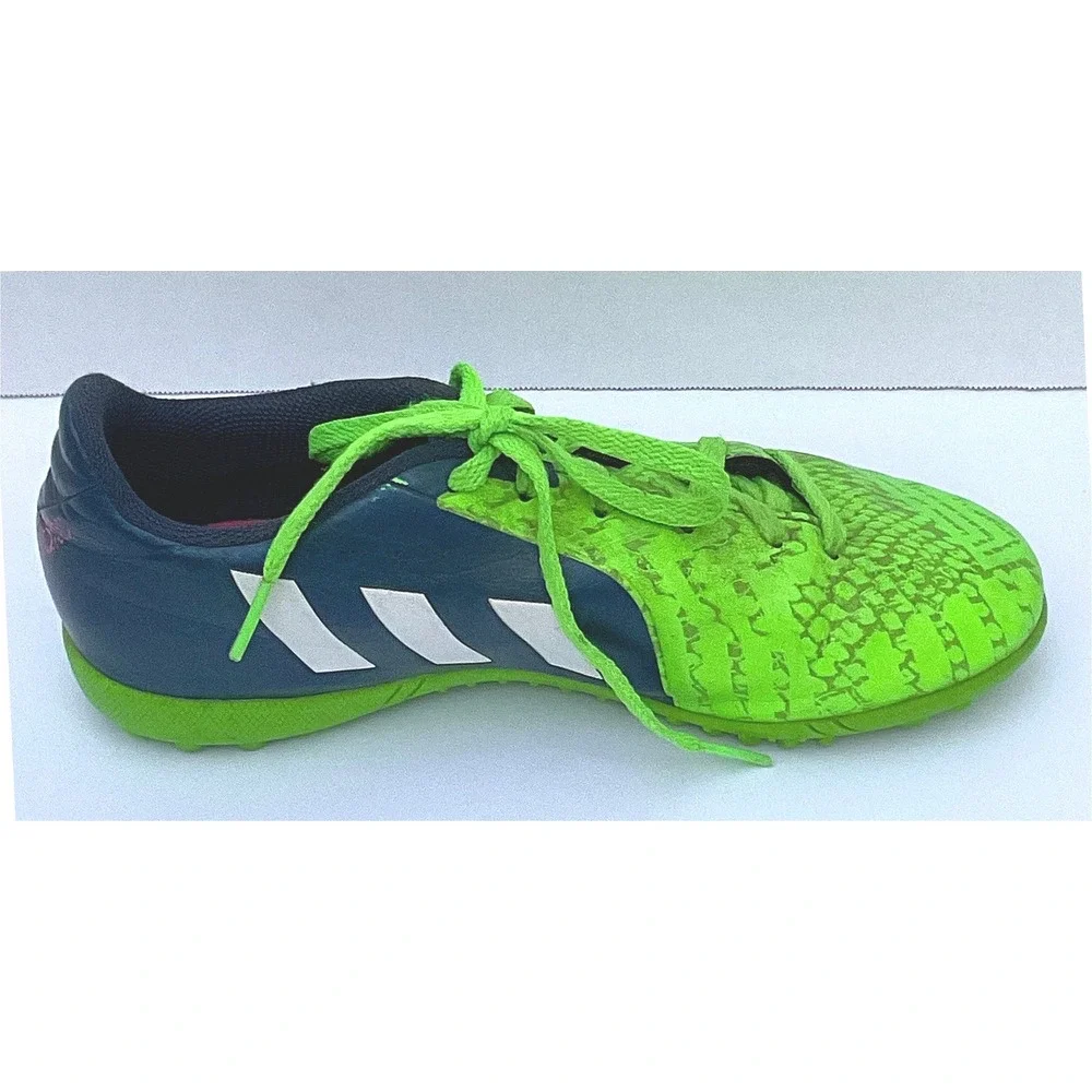 adidas M20172 boy's 4.5 Predito Instinct‎ TF soccer shoes kids Neon blue green